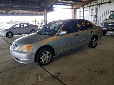 Honda Civic 2001 VIN 2HGES16591H593915