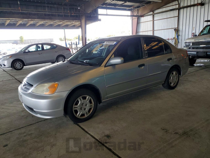 Honda Civic 2001 VIN 2HGES16591H593915