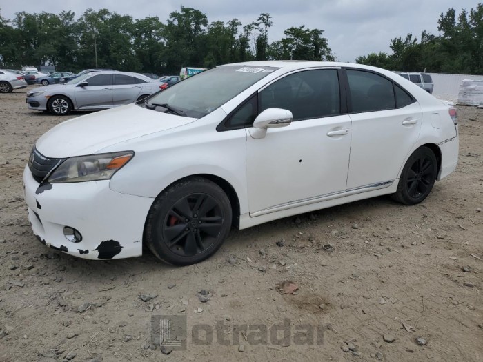 Lexus Hs 2010 VIN JTHBB1BA1A2028005