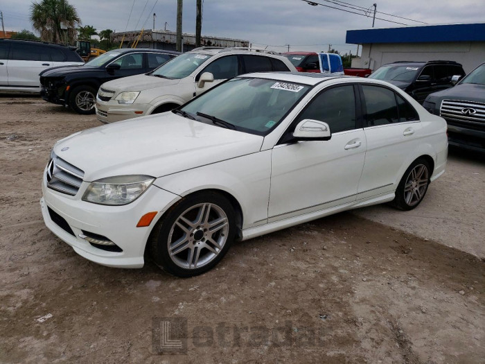 Mercedes-benz C-klasse 2009 VIN WDDGF54X69R072966