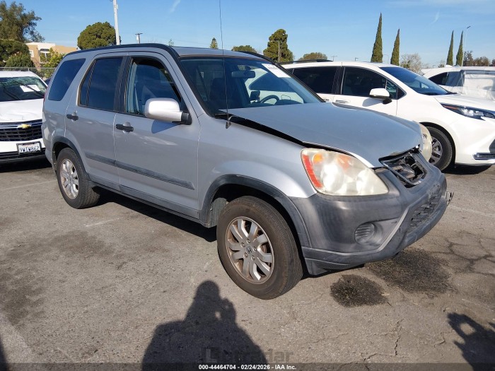 Honda Cr-v 2006 VIN SHSRD78826U434888