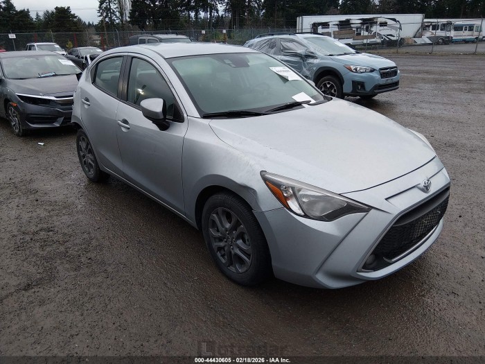 Toyota Yaris 2019 VIN 3MYDLBYV9KY510801