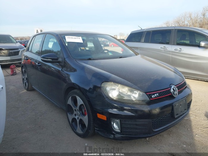Volkswagen Gti 2010 VIN WVWHD7AJ4AW291091