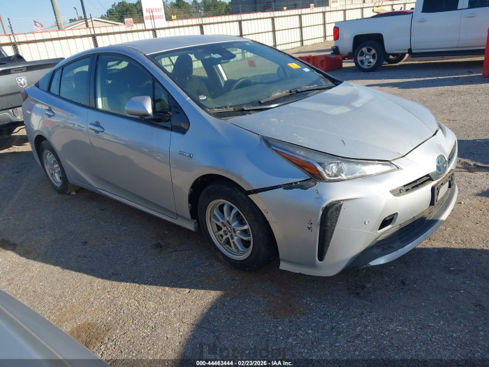 Toyota Prius 2019 VIN JTDKARFU9K3082509