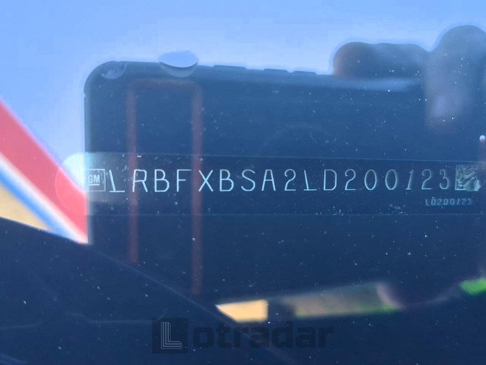 Buick Envision 2020 VIN LRBFXCSA1LD199987