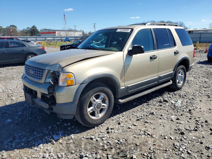 Ford Explorer 2003 VIN 1FMZU63K73UC56334