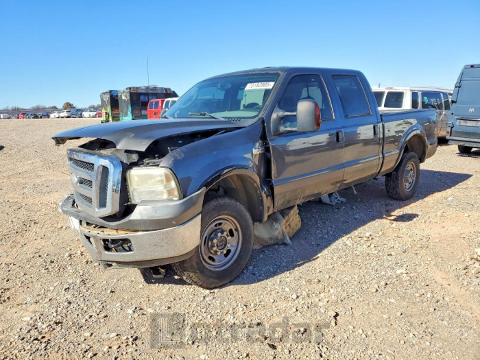 Ford F250 2006 VIN 1FTSW21P56EC88527
