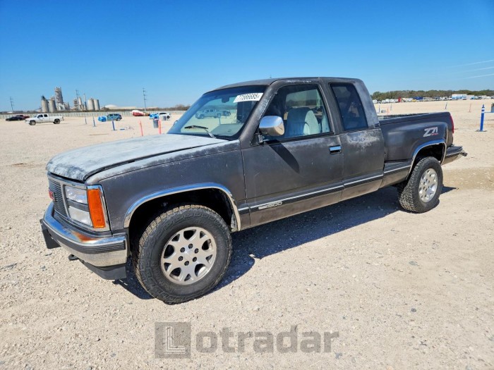 Gmc SIERRA 1992 VIN 2GTEK19K8N1528035