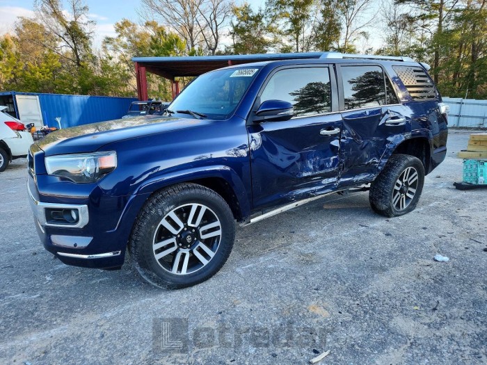 Toyota 4runner 2016 VIN JTEBU5JR9G5341848