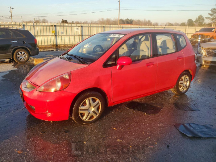 Honda Fit 2007 VIN JHMGD38417S038040