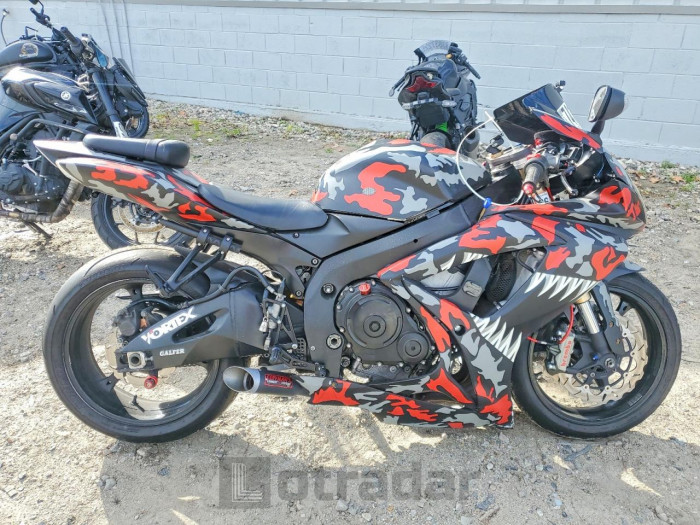 Suzuki Gsxr600 2007 VIN JS1GN7DA772119961