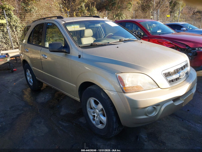 Kia Sorento 2009 VIN KNDJD735295897069