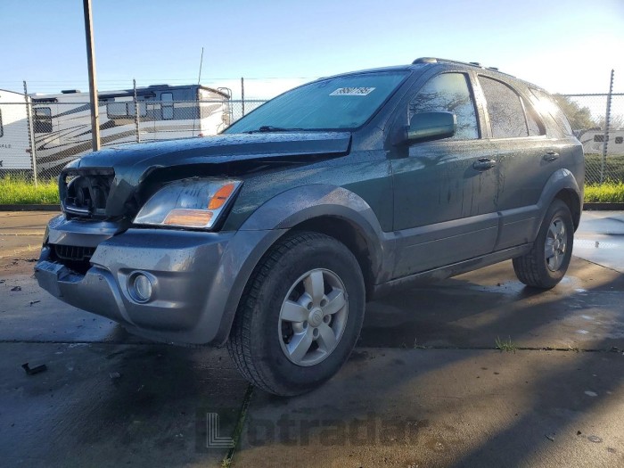 Kia Sorento 2007 VIN KNDJC736875692249