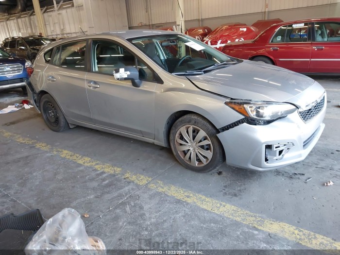 Subaru Impreza 2018 VIN 4S3GTAA60J3710837