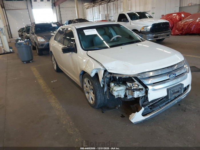 Ford Fusion 2012 VIN 3FAHP0HA4CR116548