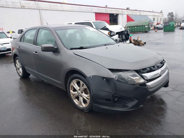 Ford Fusion 2012 VIN 3FAHP0HA4CR294640