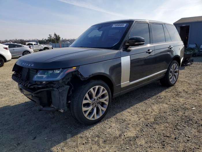 Land rover RANGE ROVER 2020 VIN SALGS2RU5LA581979