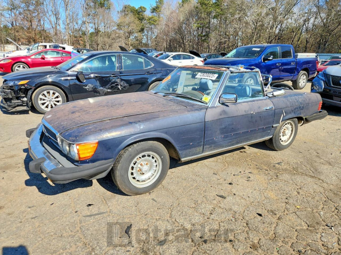Mercedes-benz Sl-klasse 1981 VIN WDBBA45A3BB007223