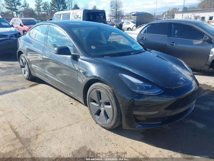 Tesla Model 3 2022 VIN 5YJ3E1EA7NF353317