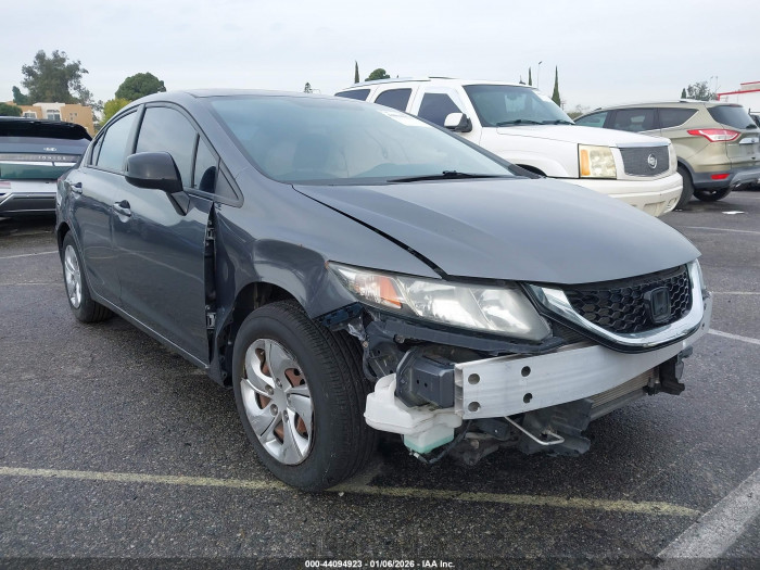 Honda Civic 2013 VIN 19XFB2F55DE020146
