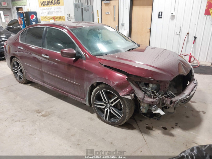 Honda Accord 2016 VIN 1HGCR2F50GA179762