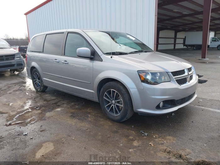 Dodge Caravan 2016 VIN 2C4RDGCG4GR256316