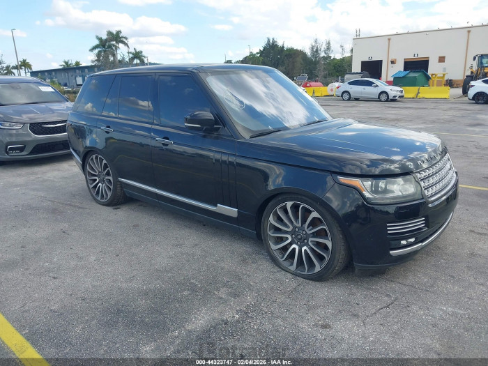 Land rover RANGE ROVER 2016 VIN SALGV2EFXGA280130