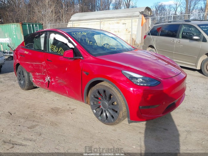 Tesla Model y 2022 VIN 7SAYGDEF7NF376953