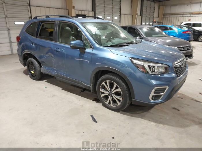 Subaru Forester 2019 VIN JF2SKAUC3KH587197