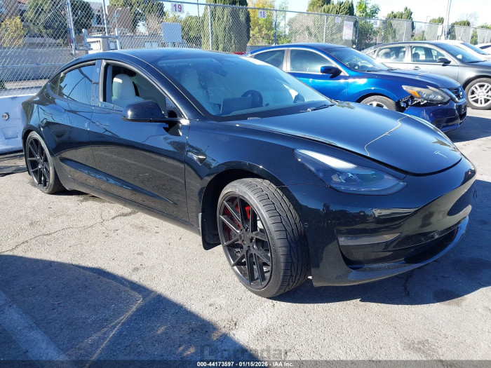 Tesla Model 3 2022 VIN 5YJ3E1EB5NF264368