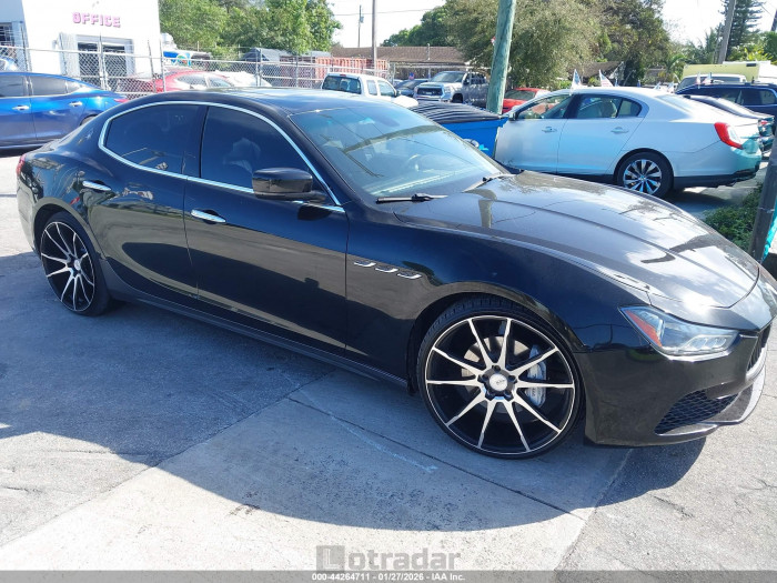 Maserati Ghibli 2016 VIN ZAM57XSA6G1175711
