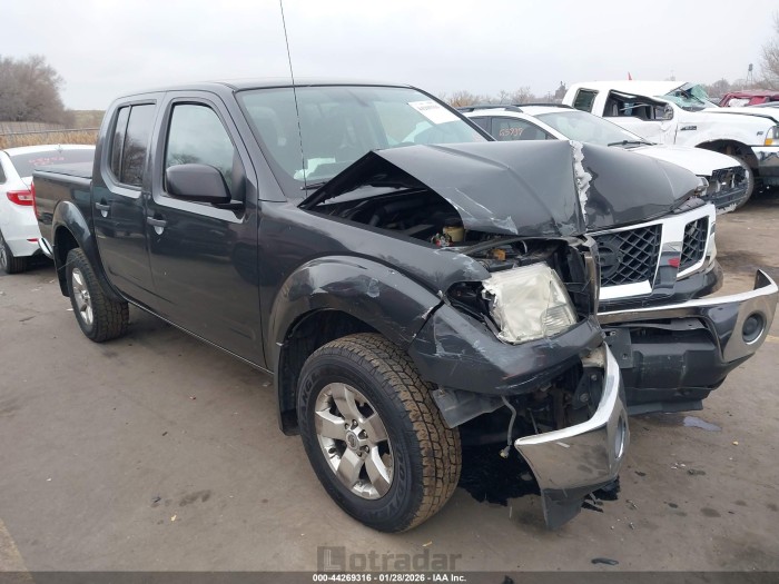 Nissan Navara (frontier) 2010 VIN 1N6AD0EV7AC444857