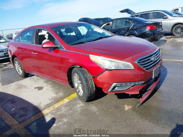 Hyundai Sonata 2015 VIN 5NPE24AF7FH002981