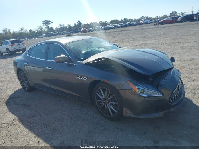 Maserati Quattroporte 2019 VIN ZAM56YPA6K1335614