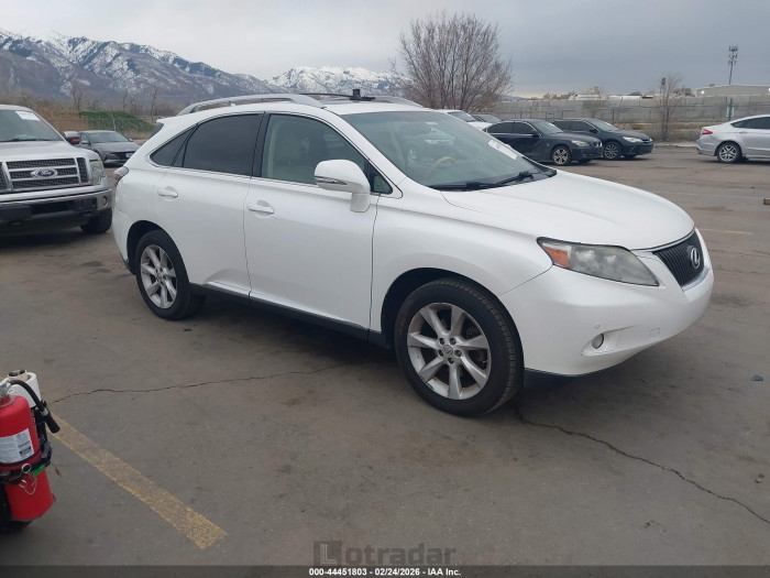 Lexus Rx 2012 VIN 2T2ZK1BA5CC080365
