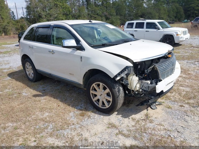 Lincoln Mkx 2010 VIN 2LMDJ6JC0ABJ28474