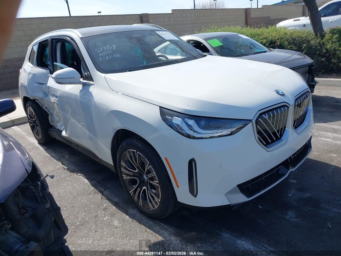 BMW X3 2025 VIN 5UX53GP07S9053934