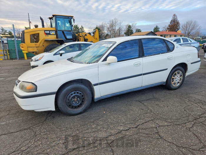 Chevrolet Impala 2001 VIN 2G1WF55E819123233