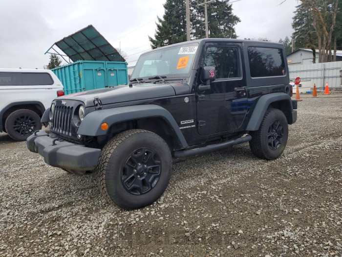 Jeep Wrangler / 2014 VIN 1C4AJWAG2EL147491