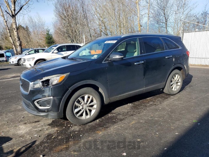 Kia Sorento 2016 VIN 5XYPG4A37GG019627