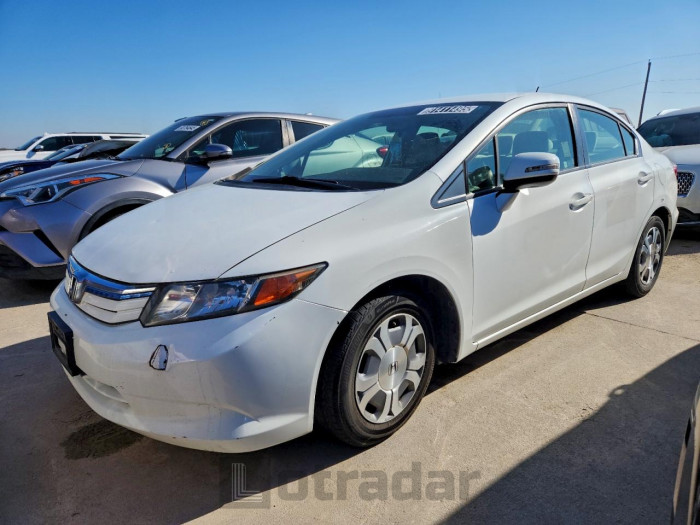 Honda Civic 2012 VIN JHMFB4F20CS000284