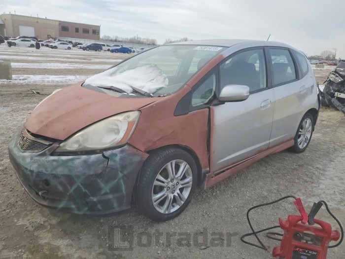 Honda Fit 2011 VIN JHMGE8H57BC003184
