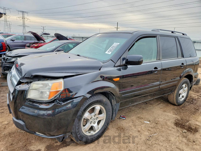 Honda Pilot 2007 VIN 2HKYF18597H507855