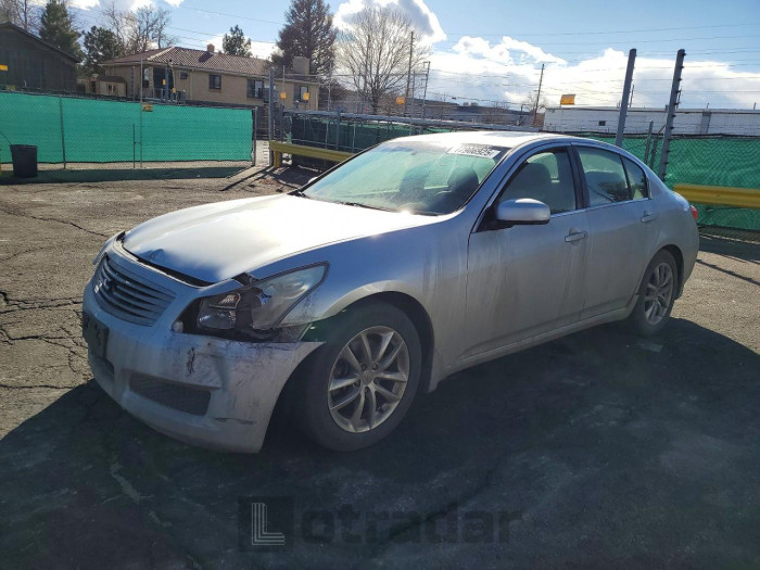 Infiniti G 2008 VIN JNKBV61E18M209578