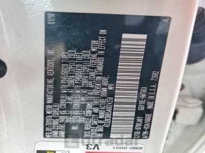 Toyota Venza 2010 VIN 4T3ZK3BB5AU024258