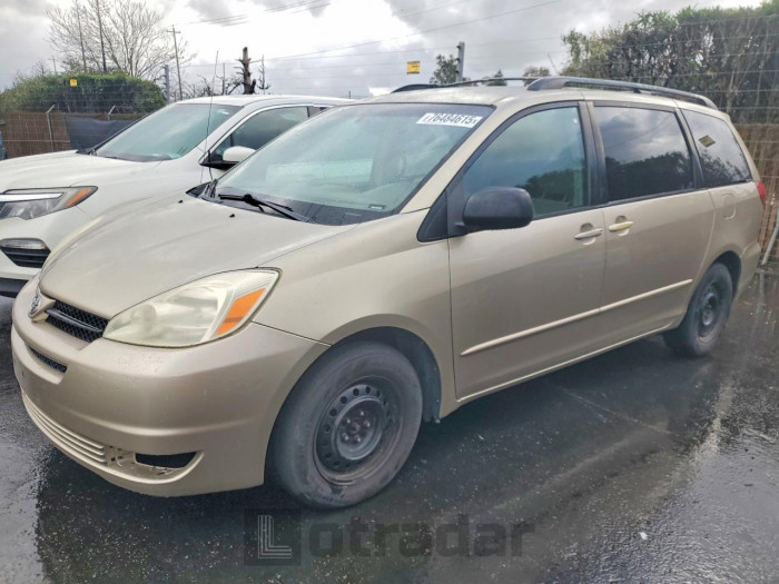 Toyota Sienna 2005 VIN 5TDZA23C35S271158