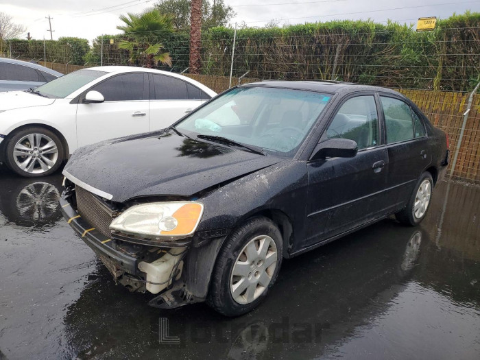 Honda Civic 2001 VIN 2HGES26731H614930