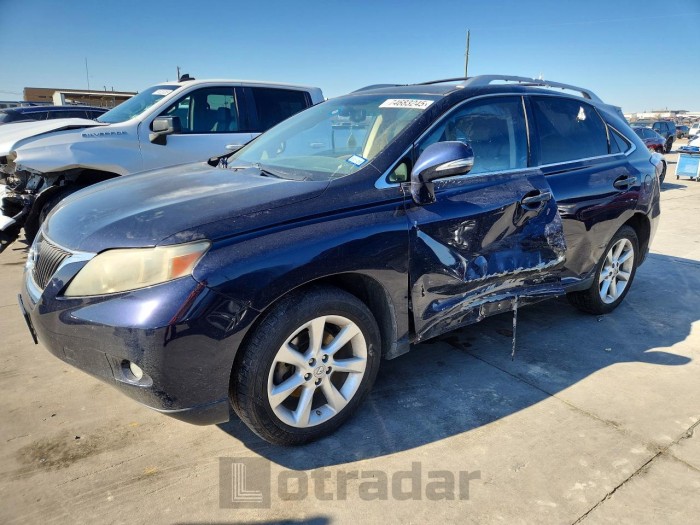 Lexus Rx 2010 VIN JTJZK1BAXA2405881