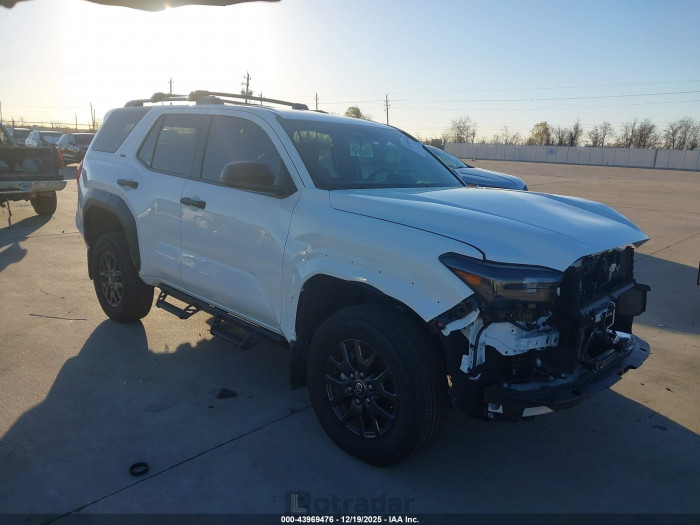 Toyota 4runner 2025 VIN JTEVA5BR7S5010828