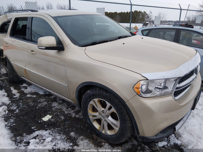 Dodge Durango 2012 VIN 1C4RDJDG9CC158011